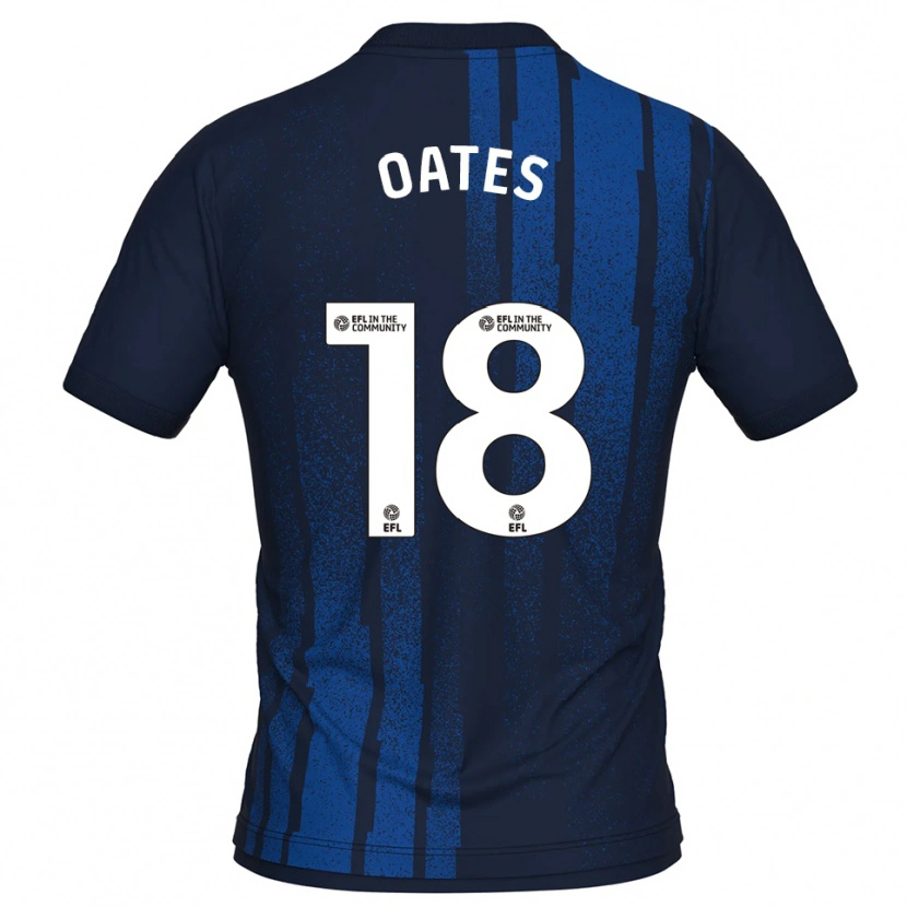 Danxen Dětské Rhys Oates #18 Námořnická Bílá Daleko Hráčské Dresy 2025/26 Dres
