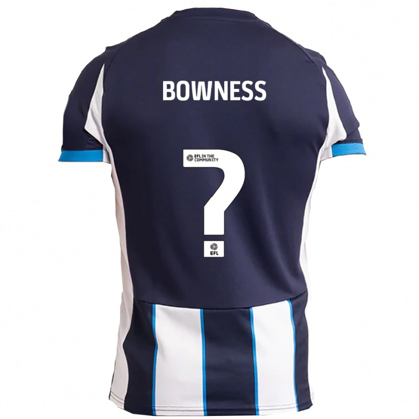 Danxen Dětské Faye Bowness #0 Bílá Námořnická Daleko Hráčské Dresy 2025/26 Dres