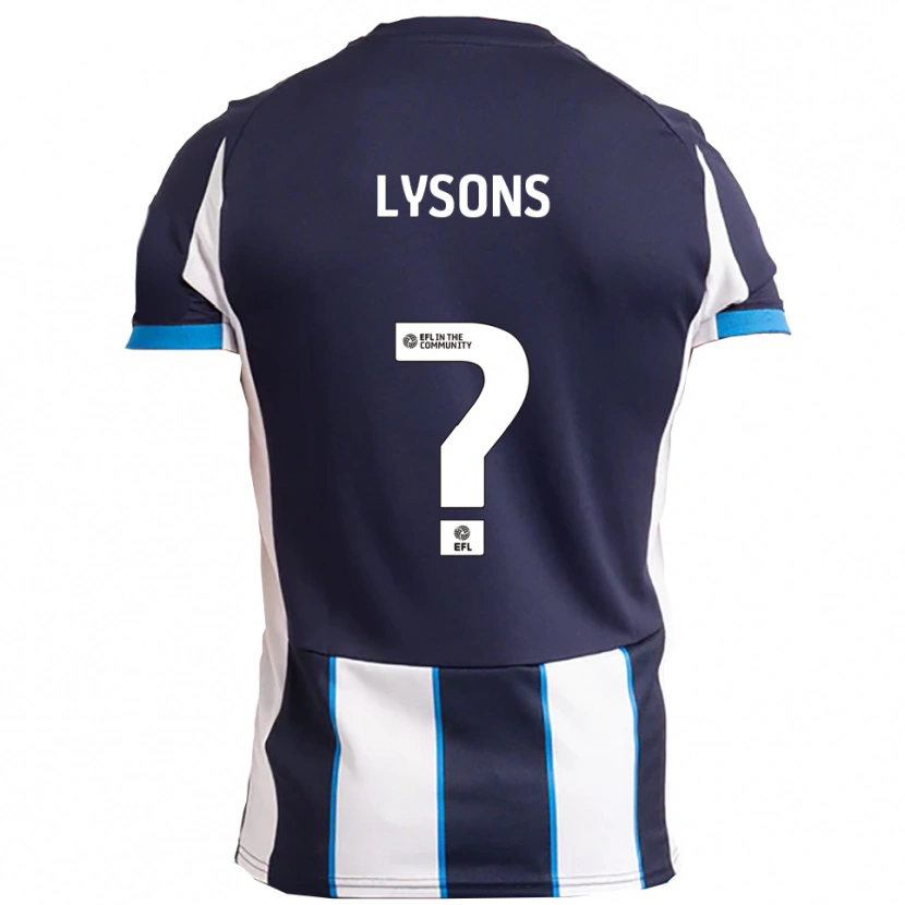 Danxen Dětské Emma Lysons #0 Bílá Námořnická Daleko Hráčské Dresy 2025/26 Dres