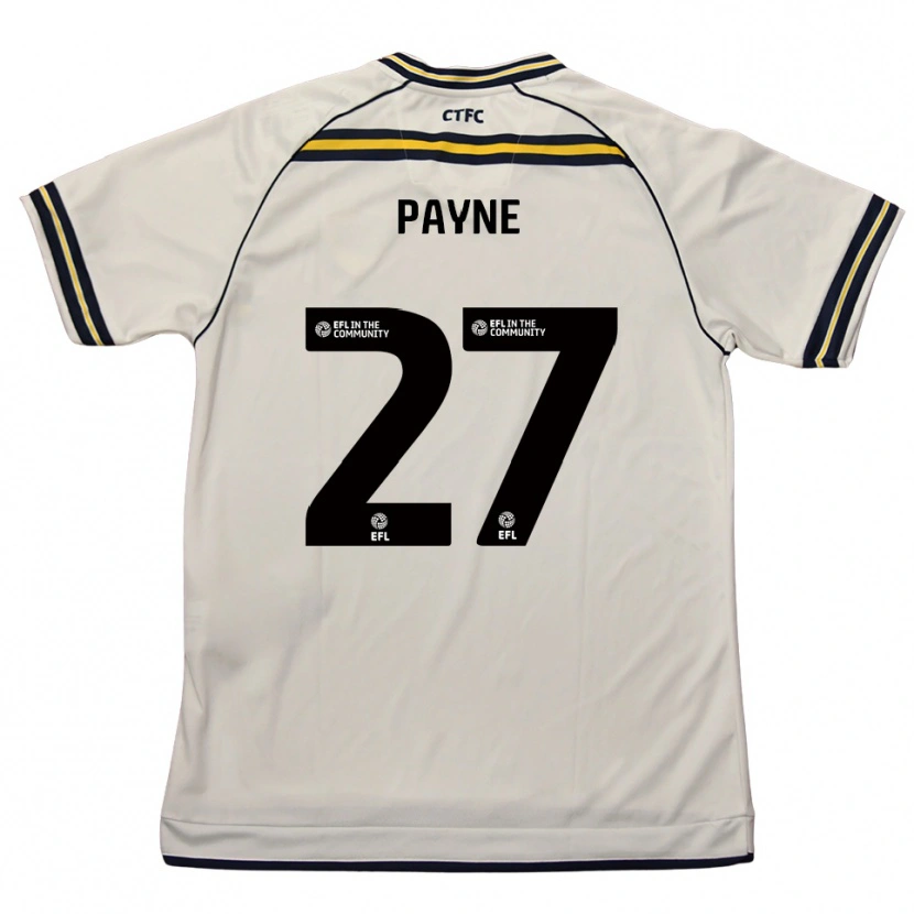 Danxen Dětské Lewis Payne #27 Bílá Námořnická Daleko Hráčské Dresy 2025/26 Dres