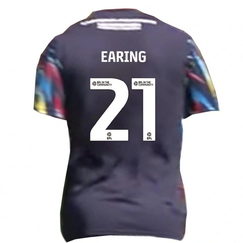 Danxen Dětské Jack Earing #21 Námořnická Žlutá Červená Daleko Hráčské Dresy 2025/26 Dres