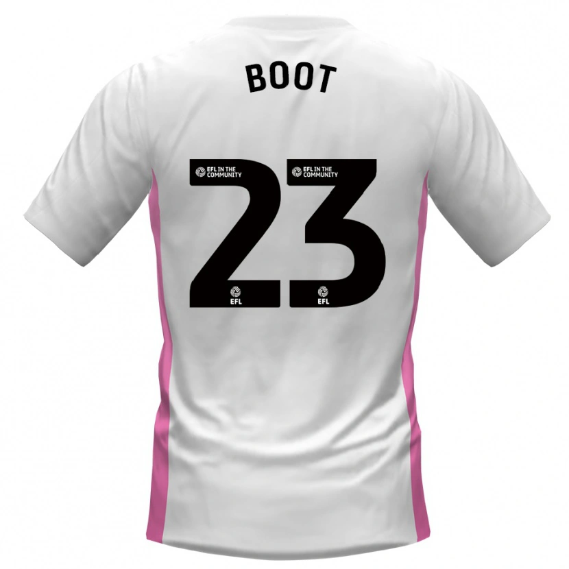 Danxen Dětské Ryan Boot #23 Bílá Červená Daleko Hráčské Dresy 2025/26 Dres