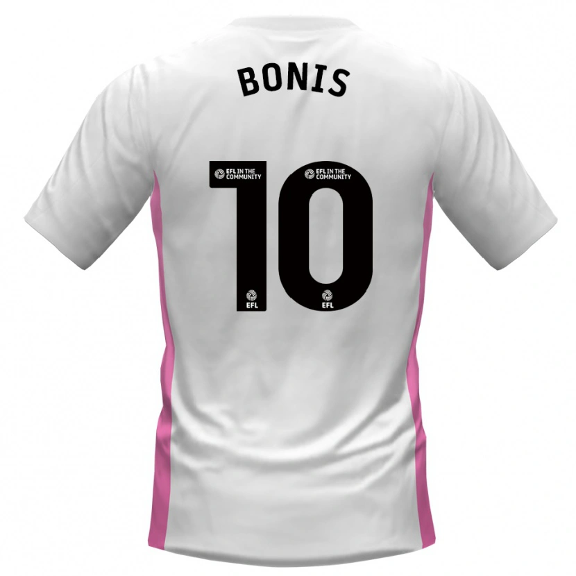 Danxen Dětské Lee Bonis #10 Bílá Červená Daleko Hráčské Dresy 2025/26 Dres
