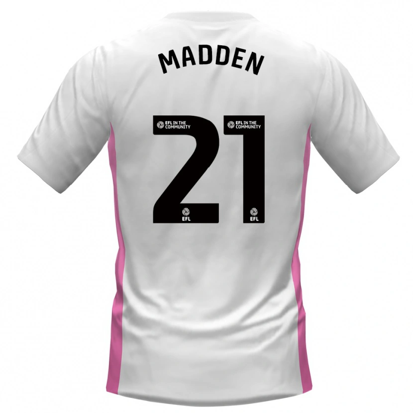 Danxen Dětské Paddy Madden #21 Bílá Červená Daleko Hráčské Dresy 2025/26 Dres