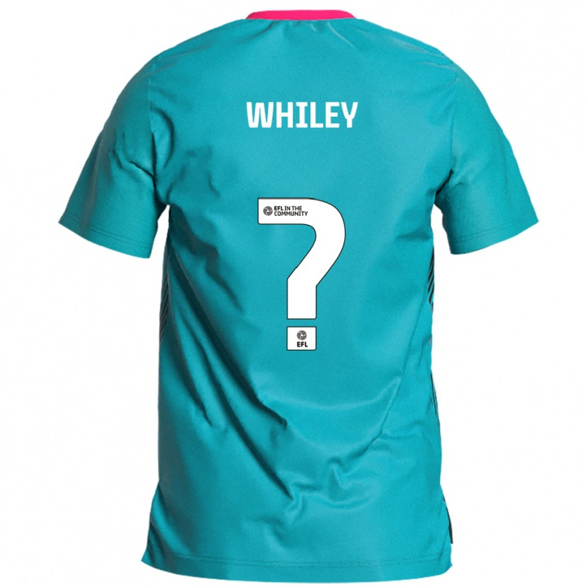 Danxen Dětské Kate Whiley #0 Nebesky Modrá Růžová Daleko Hráčské Dresy 2025/26 Dres