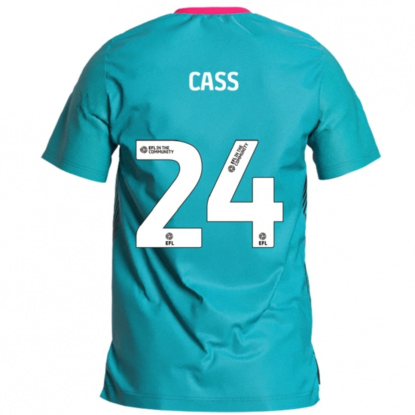 Danxen Dětské Lewis Cass #24 Nebesky Modrá Růžová Daleko Hráčské Dresy 2025/26 Dres
