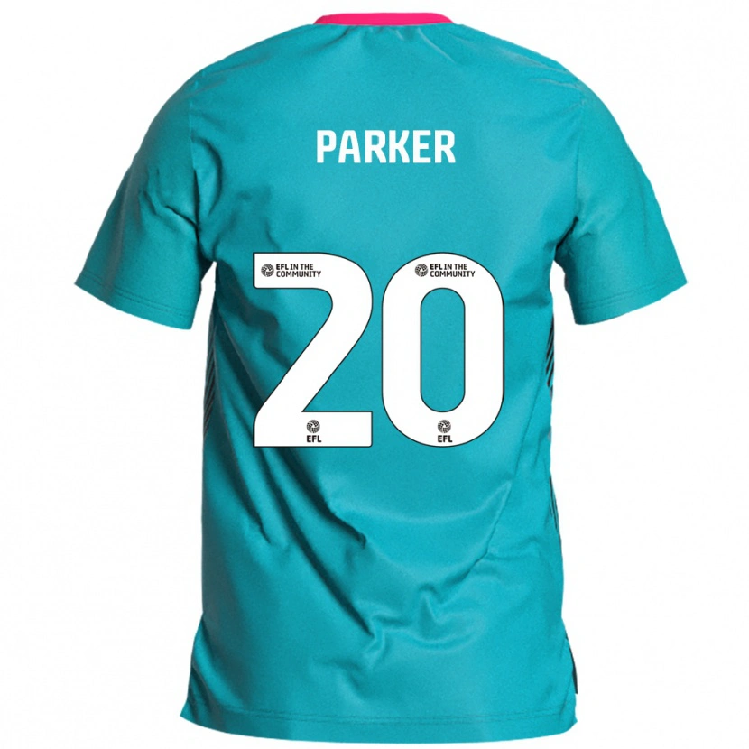 Danxen Dětské Charley Parker #20 Nebesky Modrá Růžová Daleko Hráčské Dresy 2025/26 Dres