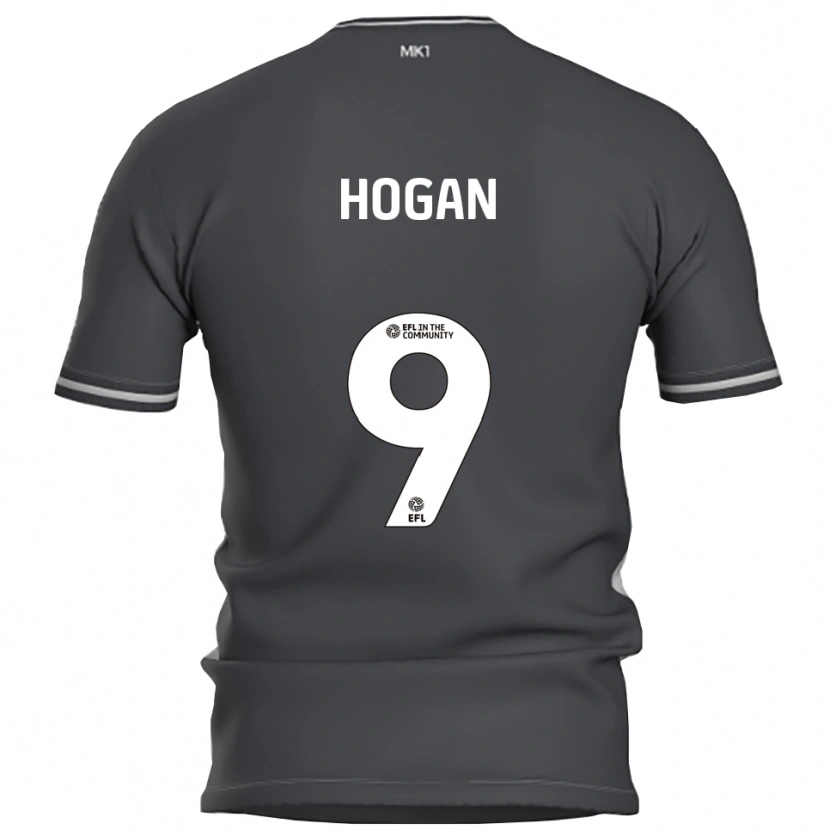 Danxen Dětské Scott Hogan #9 Šedá Stříbrná Daleko Hráčské Dresy 2025/26 Dres