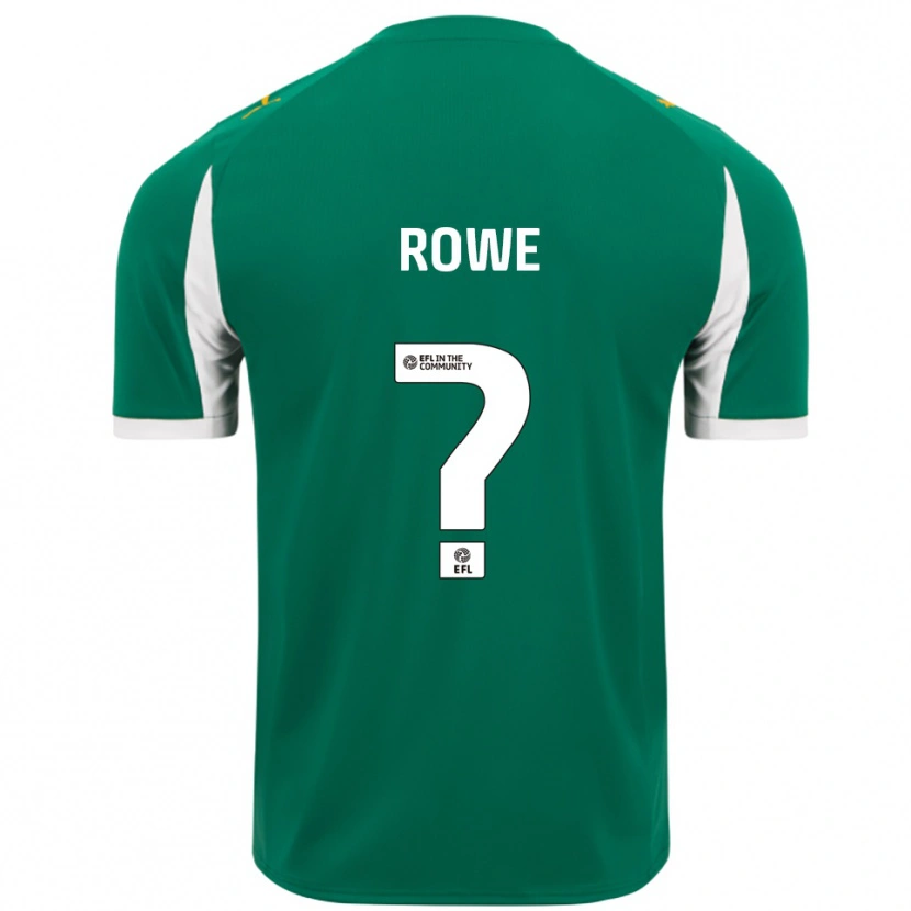 Danxen Dětské Adam Rowe #0 Zelená Bílá Daleko Hráčské Dresy 2025/26 Dres