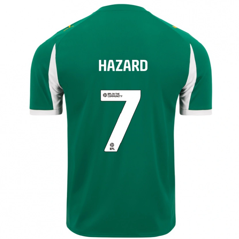 Danxen Dětské Harrison Hazard #7 Zelená Bílá Daleko Hráčské Dresy 2025/26 Dres