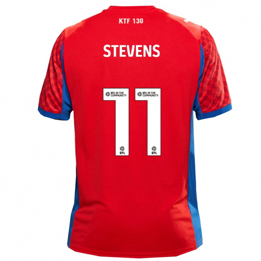 Danxen Dětské Jack Stevens #11 Červená Modrá Daleko Hráčské Dresy 2025/26 Dres