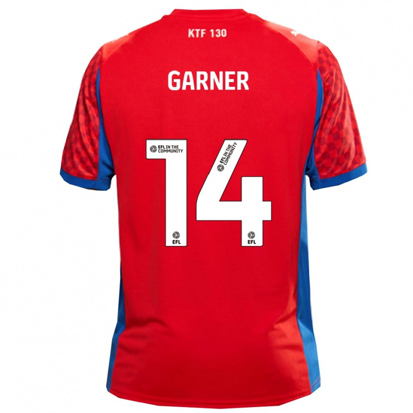 Danxen Dětské Joe Garner #14 Červená Modrá Daleko Hráčské Dresy 2025/26 Dres