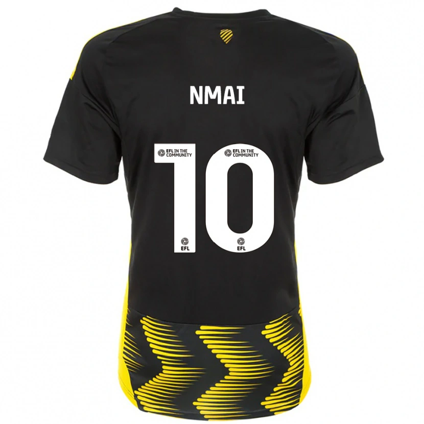 Danxen Dětské Kelly Nmai #10 Černá Žlutá Daleko Hráčské Dresy 2025/26 Dres