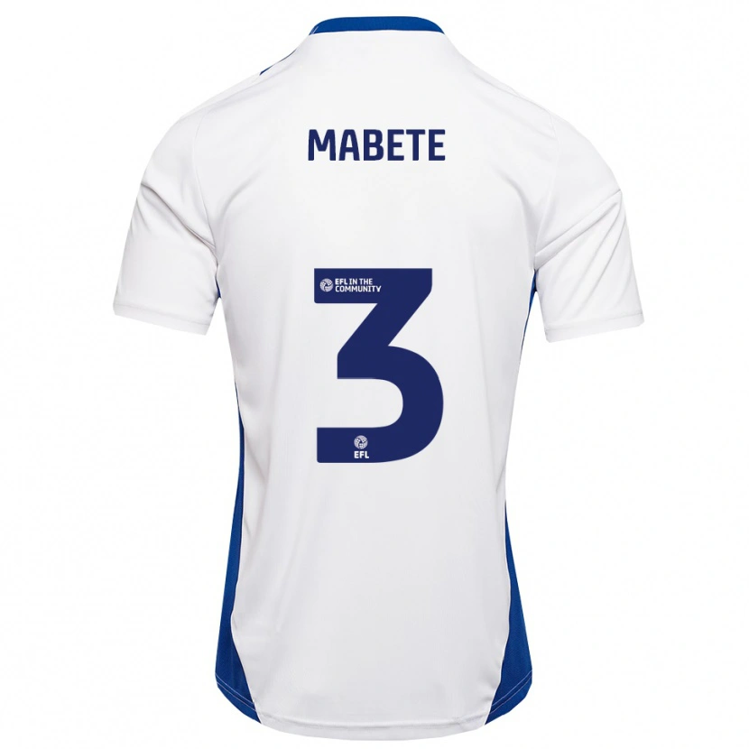 Danxen Dětské Filozofe Mabete #3 Bílá Modrá Daleko Hráčské Dresy 2025/26 Dres