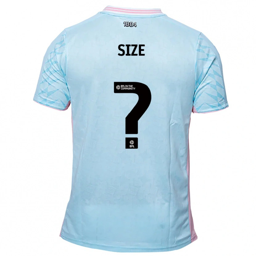 Danxen Dětské Amelia Size #0 Nebesky Modrá Růžová Daleko Hráčské Dresy 2025/26 Dres