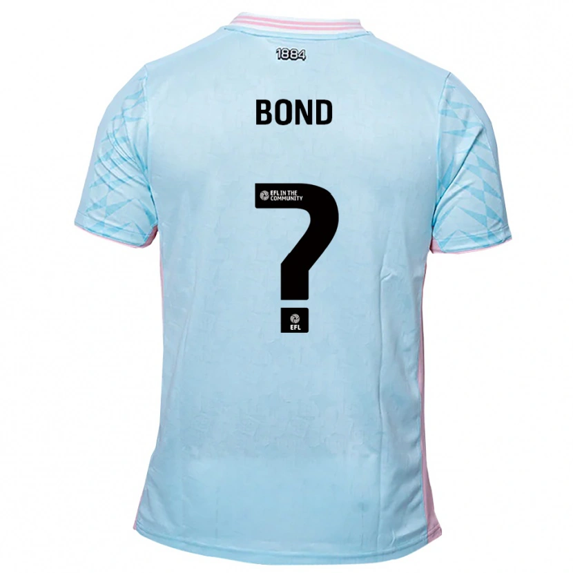 Danxen Dětské Shaney Bond #0 Nebesky Modrá Růžová Daleko Hráčské Dresy 2025/26 Dres