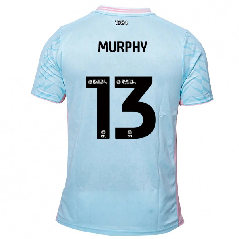 Danxen Dětské Joe Murphy #13 Nebesky Modrá Růžová Daleko Hráčské Dresy 2025/26 Dres