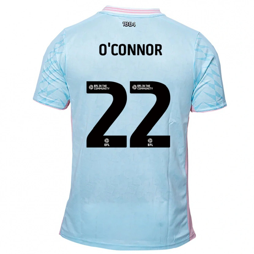 Danxen Dětské Lee O'connor #22 Nebesky Modrá Růžová Daleko Hráčské Dresy 2025/26 Dres
