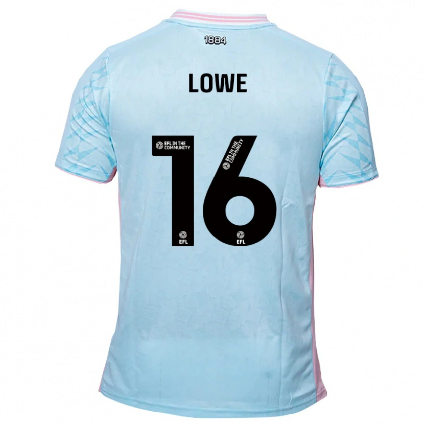 Danxen Dětské Jason Lowe #16 Nebesky Modrá Růžová Daleko Hráčské Dresy 2025/26 Dres