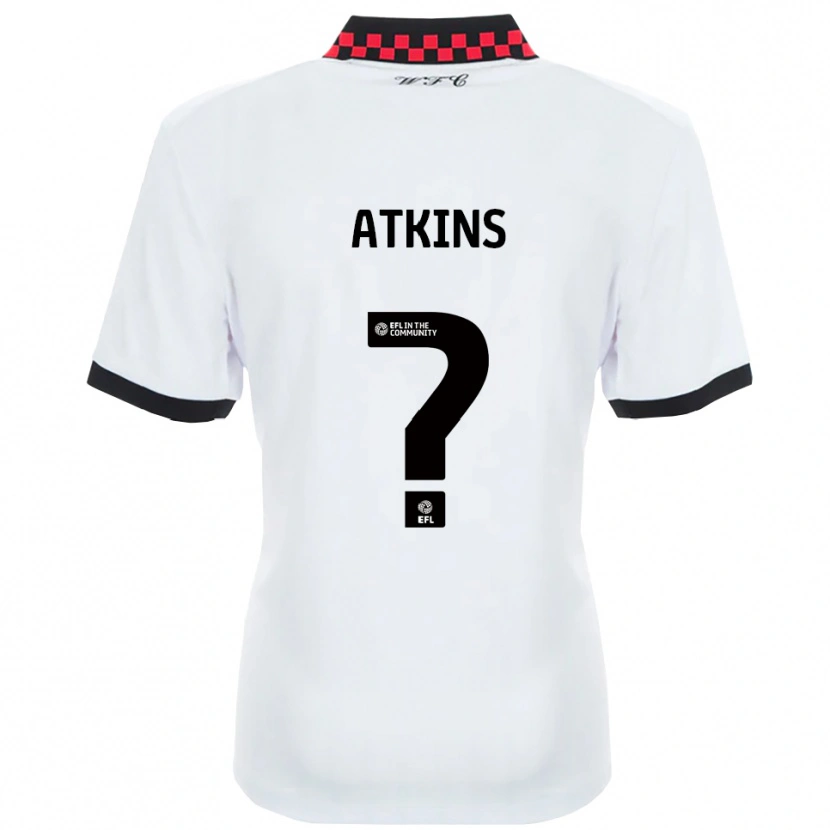 Danxen Dětské Shian Atkins #0 Bílá Černá Daleko Hráčské Dresy 2025/26 Dres