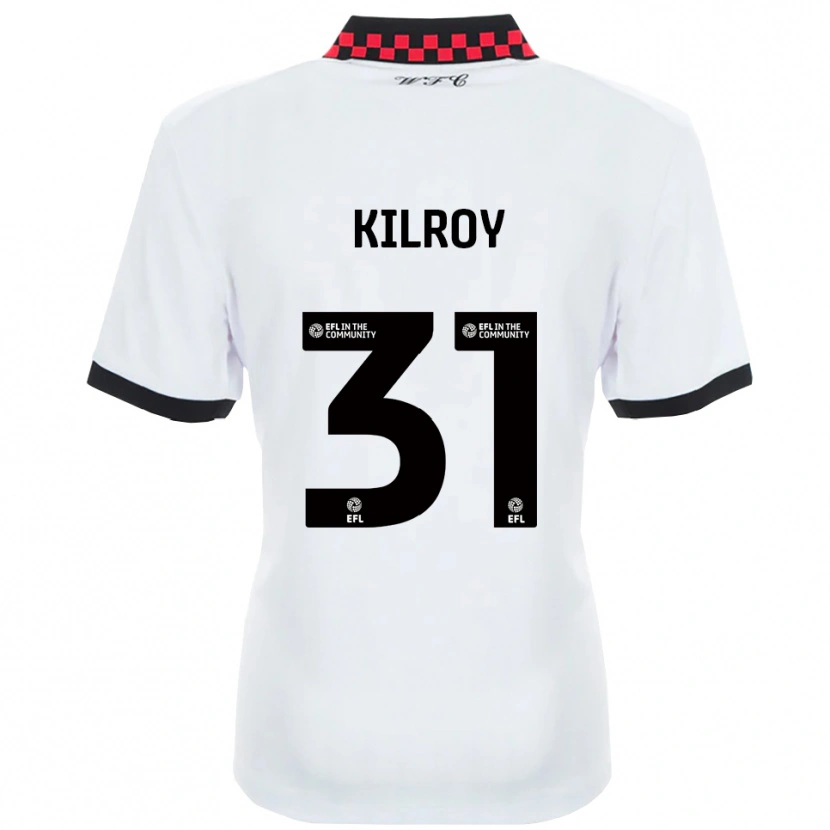 Danxen Dětské Jenson Kilroy #31 Bílá Černá Daleko Hráčské Dresy 2025/26 Dres