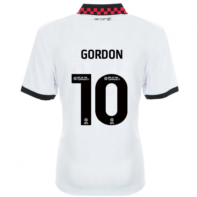 Danxen Dětské Josh Gordon #10 Bílá Černá Daleko Hráčské Dresy 2025/26 Dres