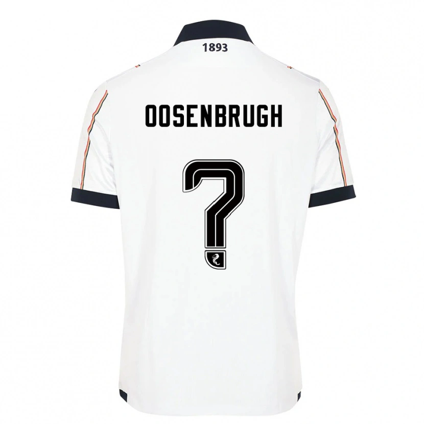 Danxen Dětské Charley Oosenbrugh #0 Bílá Námořnická Červená Daleko Hráčské Dresy 2025/26 Dres