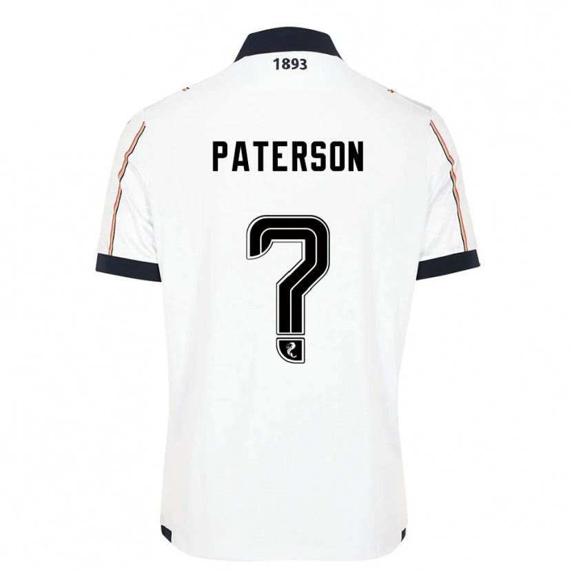 Danxen Dětské Sonny Paterson #0 Bílá Námořnická Červená Daleko Hráčské Dresy 2025/26 Dres