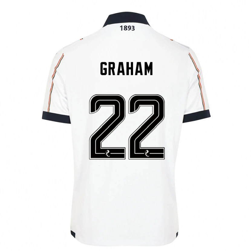 Danxen Dětské Luke Graham #22 Bílá Námořnická Červená Daleko Hráčské Dresy 2025/26 Dres