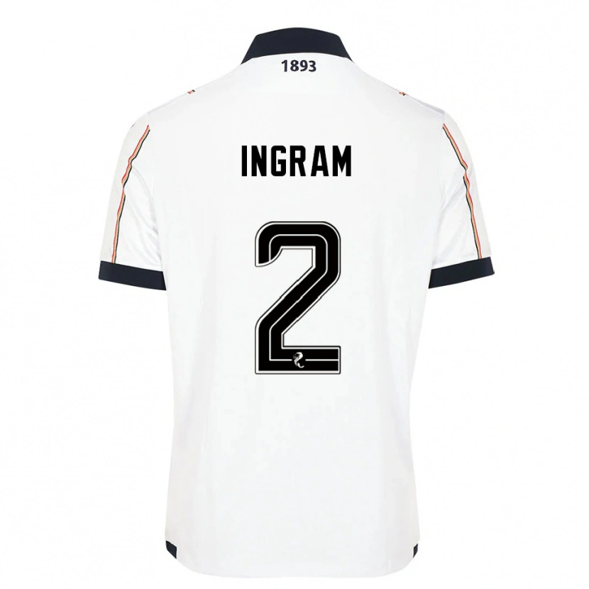 Danxen Dětské Ethan Ingram #2 Bílá Námořnická Červená Daleko Hráčské Dresy 2025/26 Dres