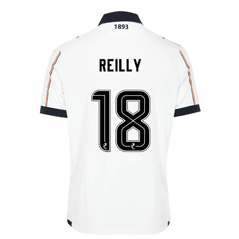 Danxen Dětské Charlie Reilly #18 Bílá Námořnická Červená Daleko Hráčské Dresy 2025/26 Dres