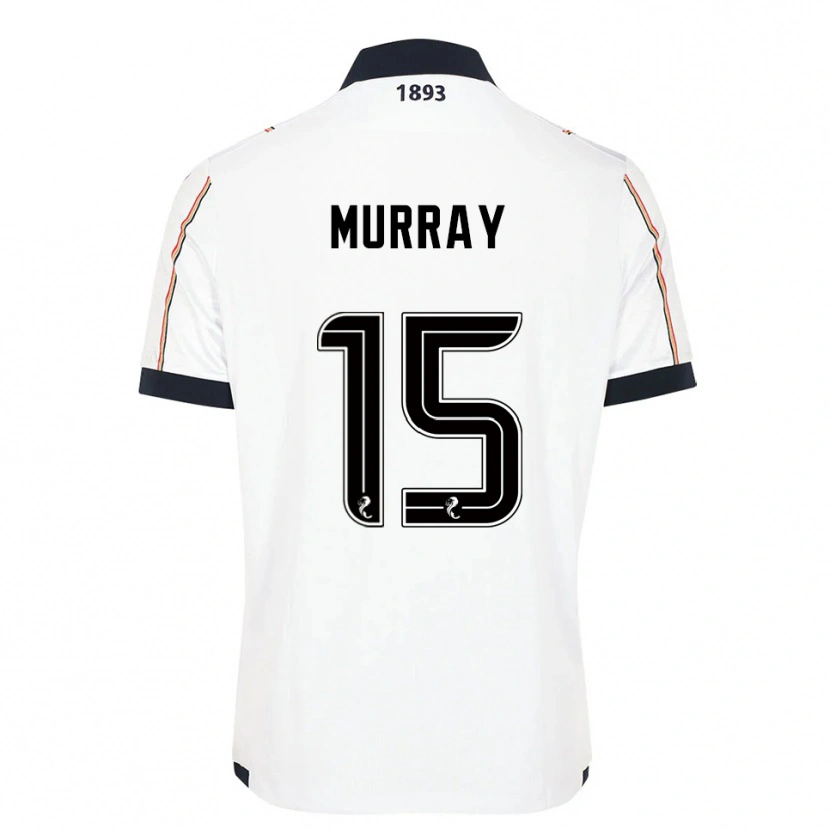 Danxen Dětské Simon Murray #15 Bílá Námořnická Červená Daleko Hráčské Dresy 2025/26 Dres
