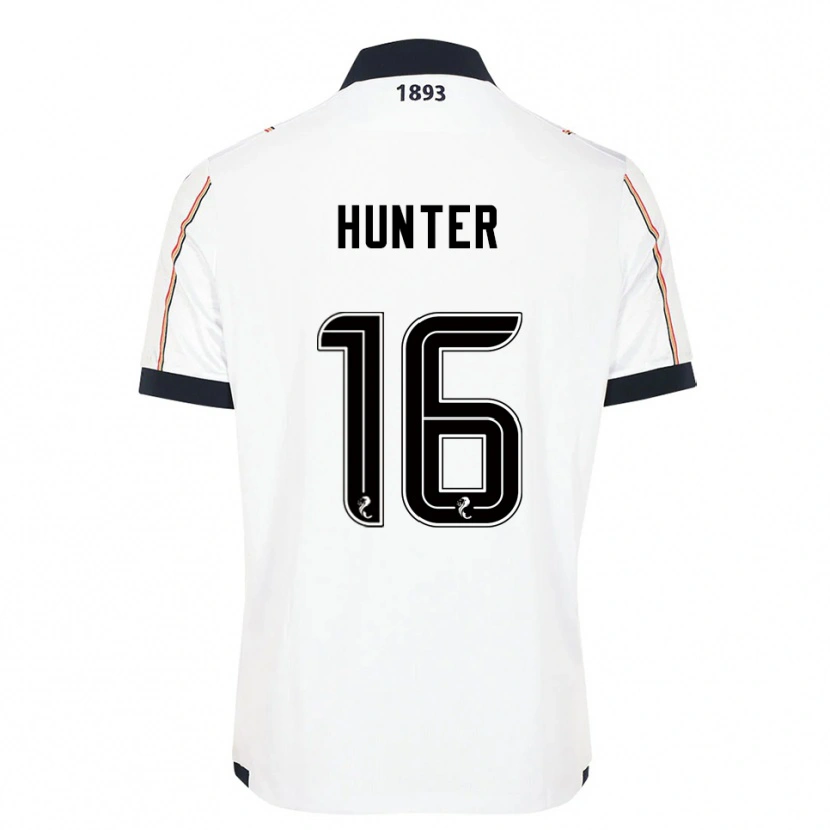 Danxen Dětské Michael Hunter #16 Bílá Námořnická Červená Daleko Hráčské Dresy 2025/26 Dres