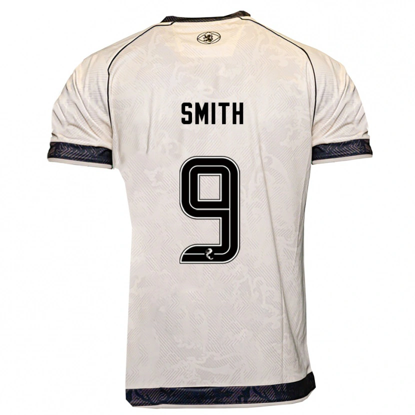 Danxen Dětské Robyn Smith #9 Bílá Černá Daleko Hráčské Dresy 2025/26 Dres