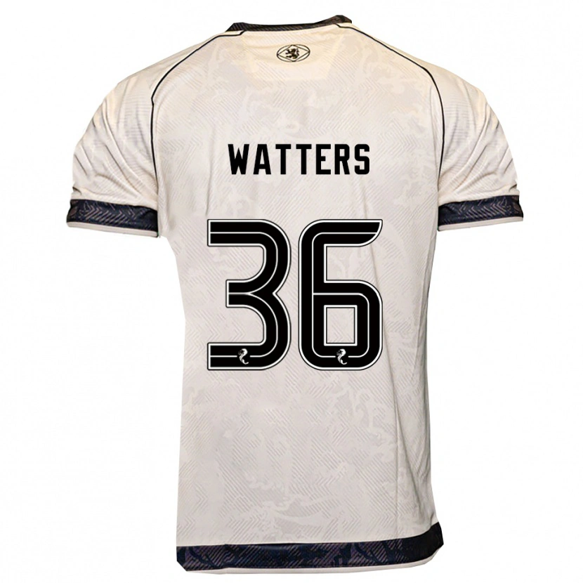 Danxen Dětské Max Watters #36 Bílá Černá Daleko Hráčské Dresy 2025/26 Dres