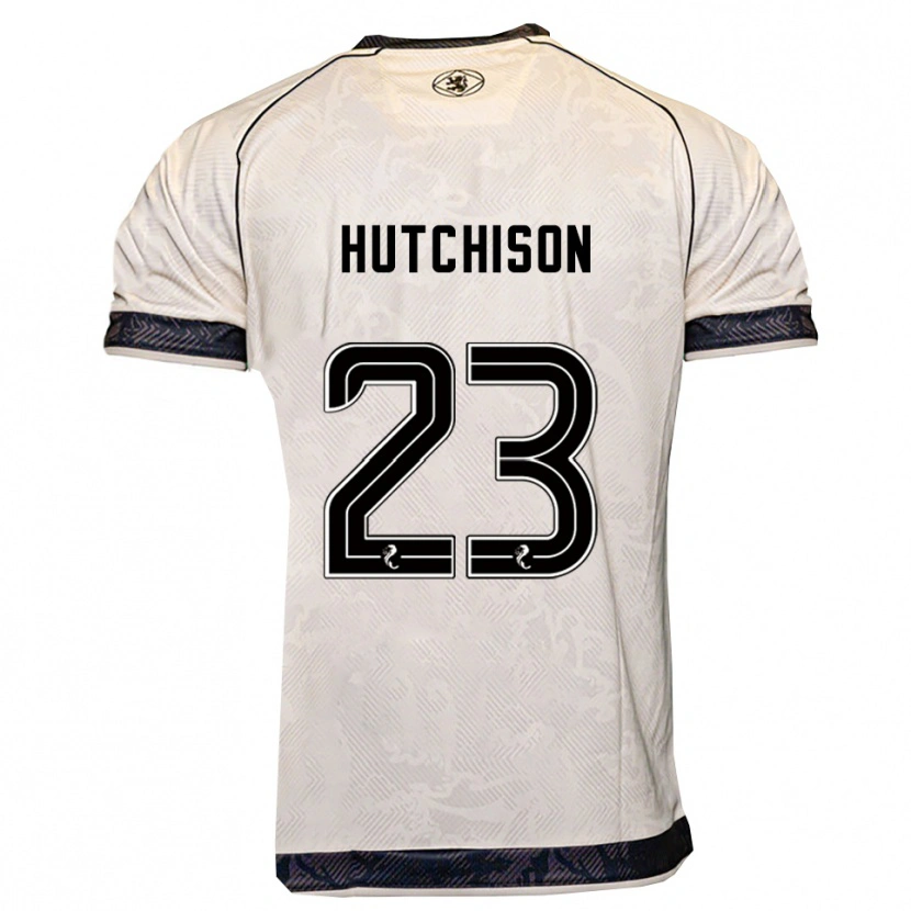 Danxen Dětské Daisy Hutchison #23 Bílá Černá Daleko Hráčské Dresy 2025/26 Dres
