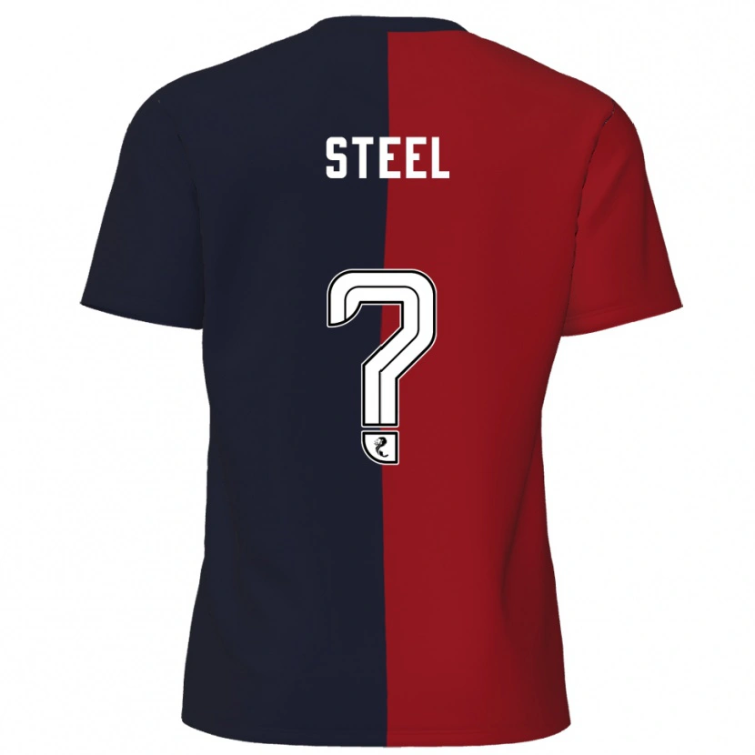 Danxen Dětské Lauren Steel #0 Červená Námořnická Daleko Hráčské Dresy 2025/26 Dres