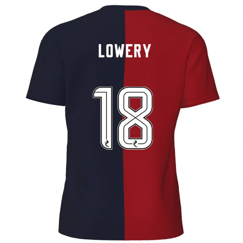 Danxen Dětské Tom Lowery #18 Červená Námořnická Daleko Hráčské Dresy 2025/26 Dres