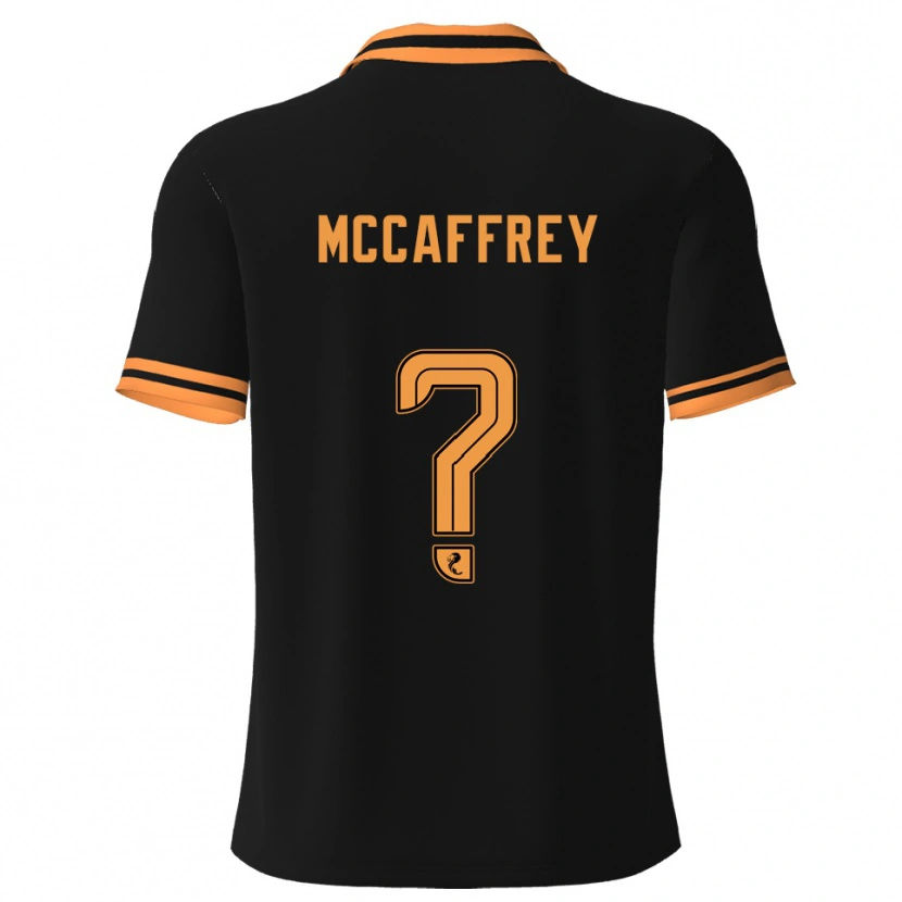 Danxen Dětské Matthew Mccaffrey #0 Černá Žlutá Daleko Hráčské Dresy 2025/26 Dres