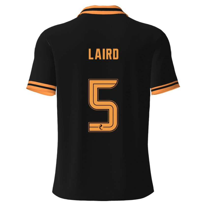 Danxen Dětské Summer Laird #5 Černá Žlutá Daleko Hráčské Dresy 2025/26 Dres