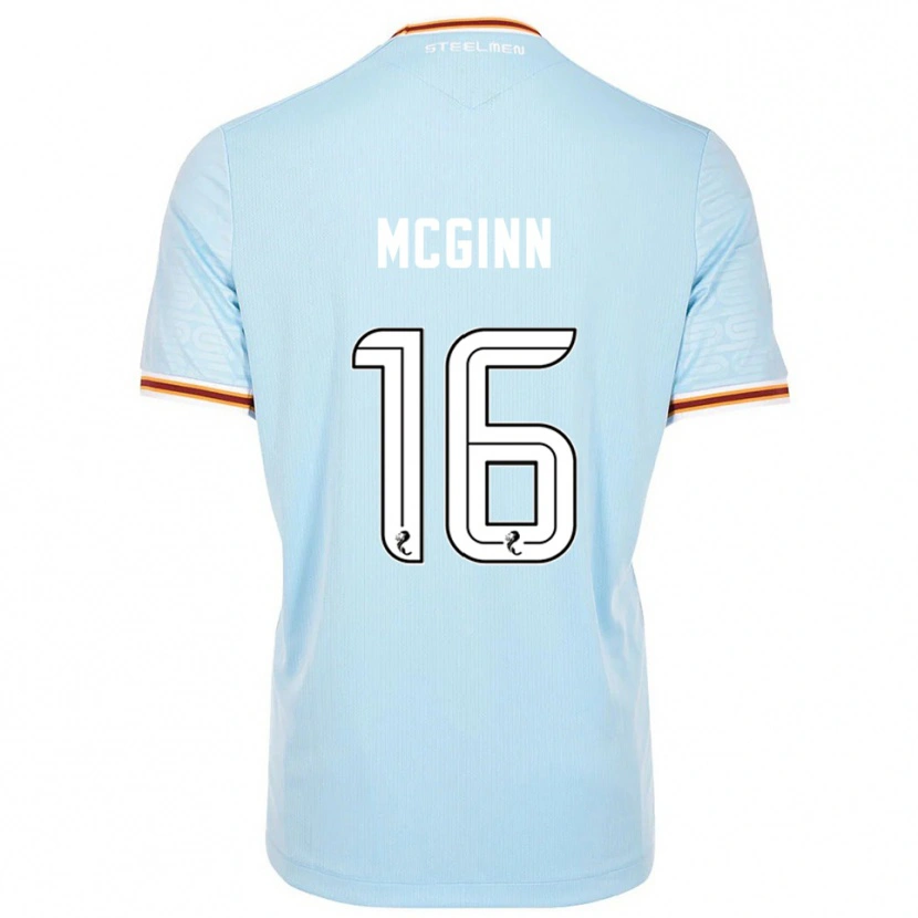 Danxen Dětské Paul Mcginn #16 Nebesky Modrá Daleko Hráčské Dresy 2025/26 Dres