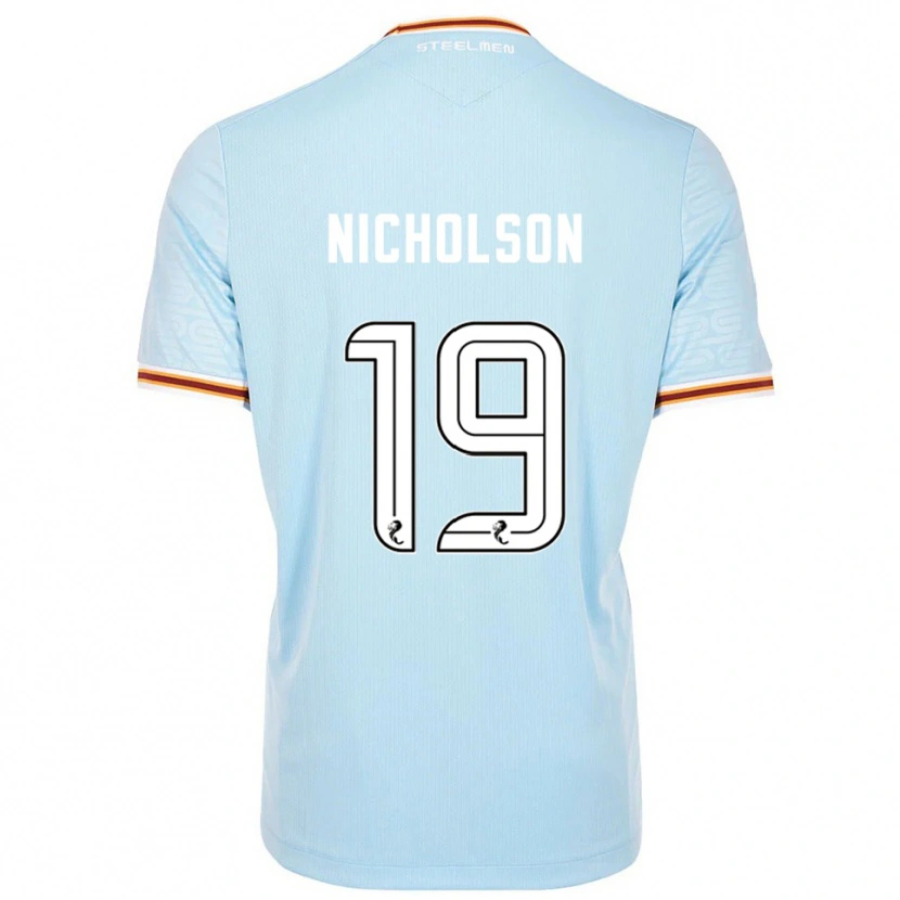 Danxen Dětské Sam Nicholson #19 Nebesky Modrá Daleko Hráčské Dresy 2025/26 Dres