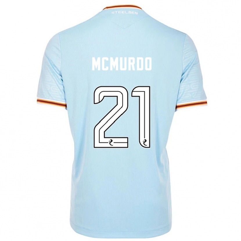 Danxen Dětské Emma Mcmurdo #21 Nebesky Modrá Daleko Hráčské Dresy 2025/26 Dres