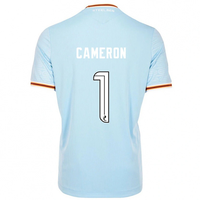 Danxen Dětské Rebecca Cameron #1 Nebesky Modrá Daleko Hráčské Dresy 2025/26 Dres