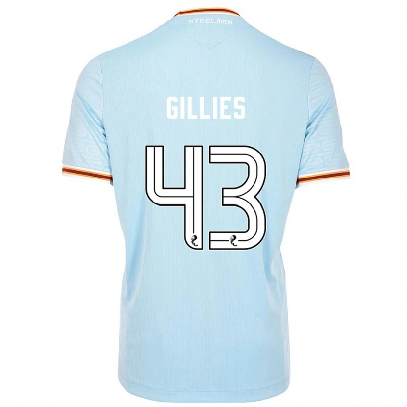 Danxen Dětské Jay Gillies #43 Nebesky Modrá Daleko Hráčské Dresy 2025/26 Dres