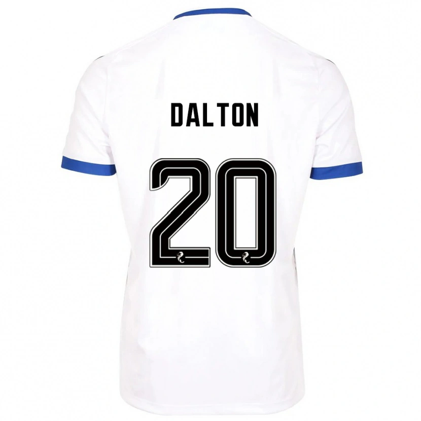 Danxen Dětské Sean Dalton #20 Bílá Modrá Daleko Hráčské Dresy 2025/26 Dres