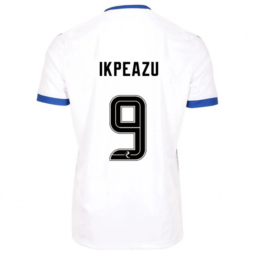Danxen Dětské Uche Ikpeazu #9 Bílá Modrá Daleko Hráčské Dresy 2025/26 Dres