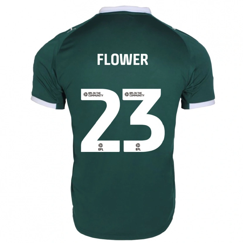 Danxen Pánské Jack Flower #23 Zelená Bílá Domů Hráčské Dresy 2025/26 Dres