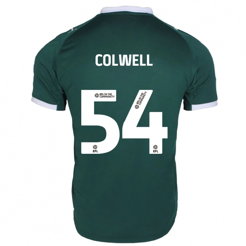 Danxen Pánské Lewis Colwell #54 Zelená Bílá Domů Hráčské Dresy 2025/26 Dres