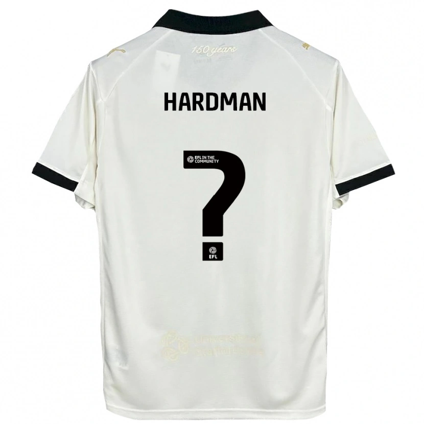Danxen Pánské Rayah Hardman #0 Špinavě Bílá Černá Domů Hráčské Dresy 2025/26 Dres